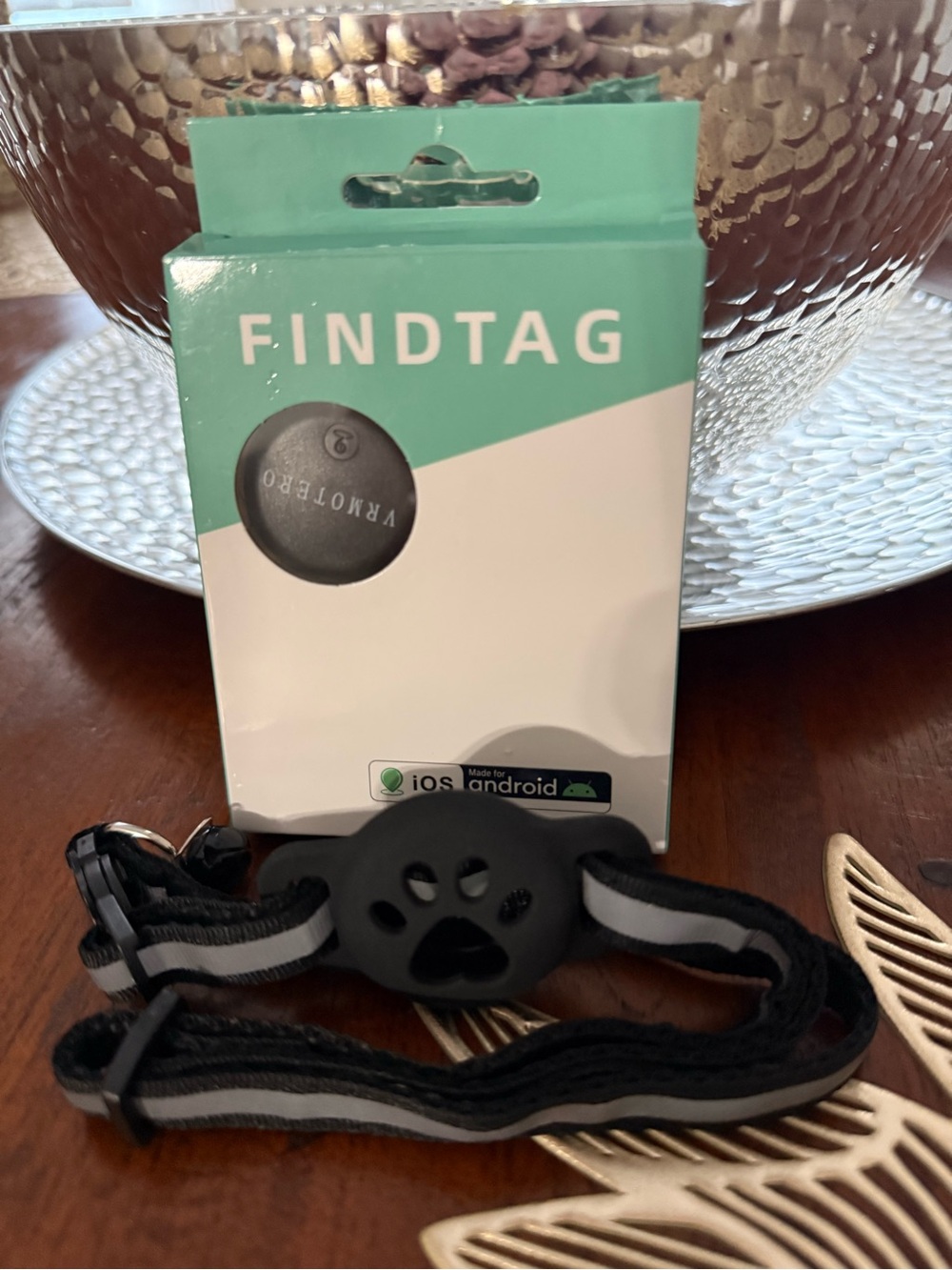Findtag Smart Bluetooth Pet Tracker for Dog Cat Collar iOS & Android - New